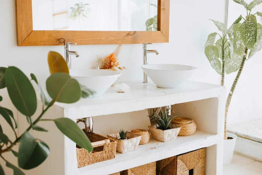 bathroom hacks for storage