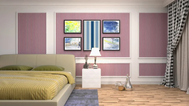 illustration bedroom interior