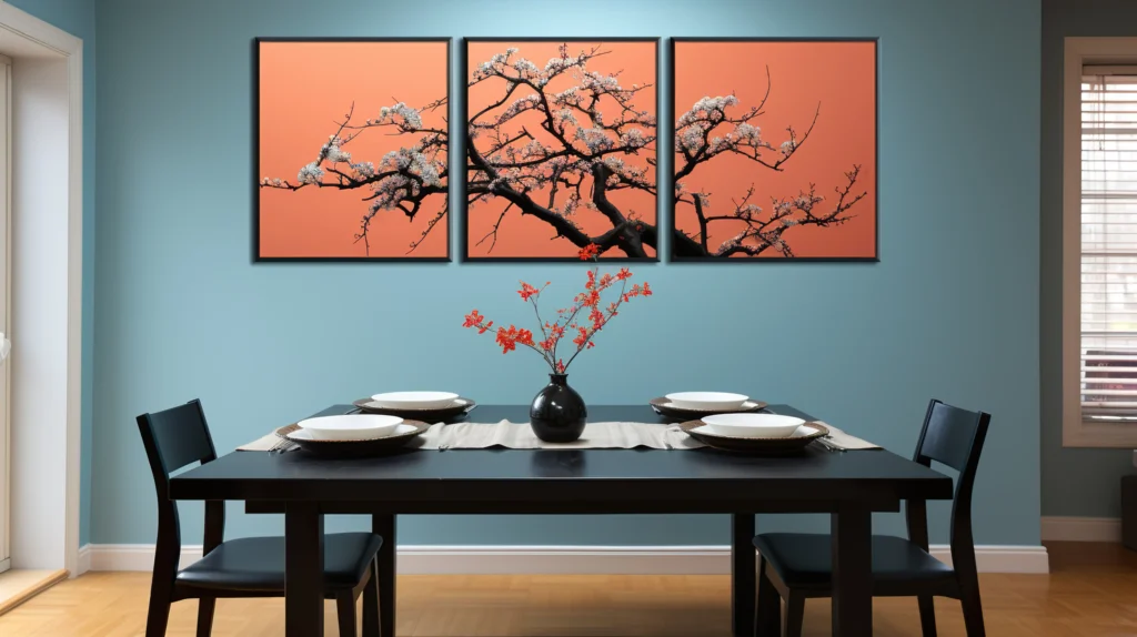 modern dining room wall decor ideas