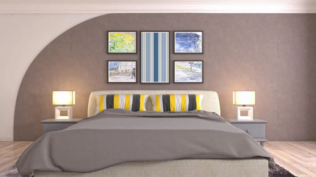 small bedroom wall decor ideas