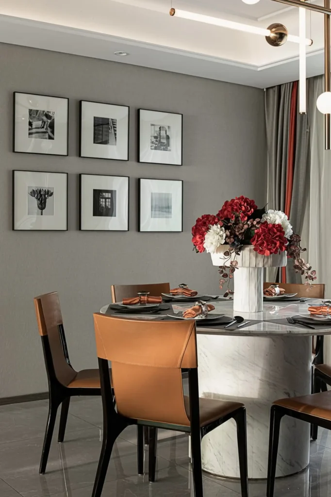 small dining room wall decor